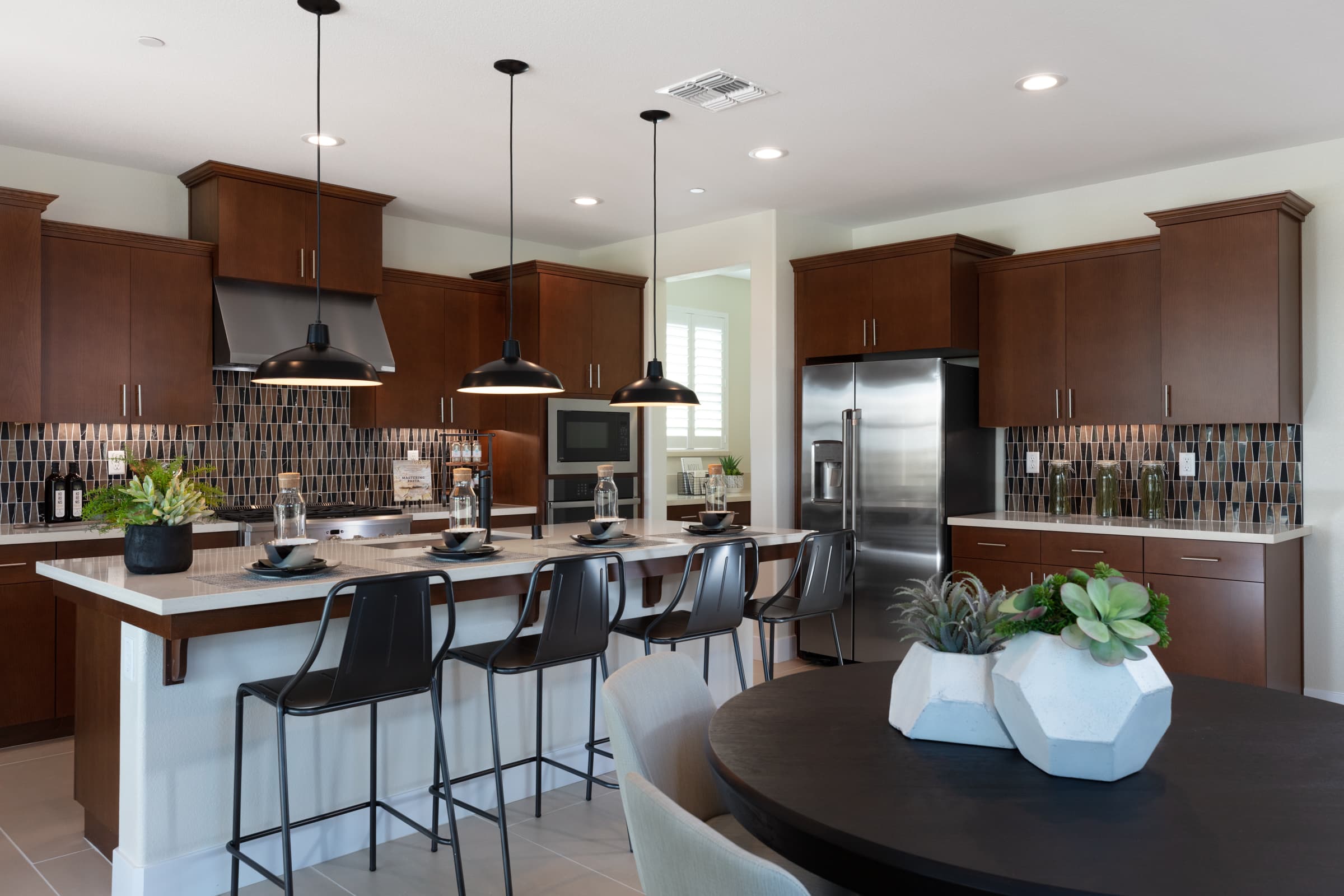 Kitchen of Berkshire Plan 3 at Ellis in Tracy, CA