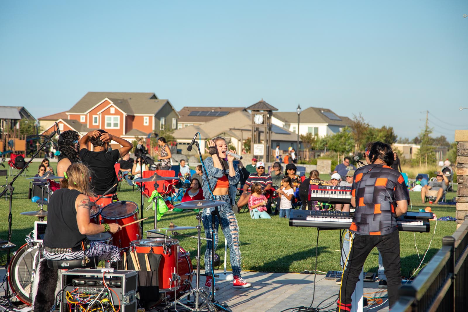 Summer Concert at Ellis in Tracy, California