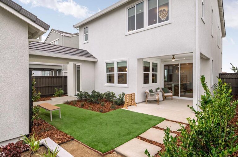 Back Yard | Merrick | Ashbourne by Woodside Homes | ellis in Tracy