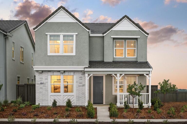 Exterior | Sutton | Ashbourne by Woodside Homes | ellis in Tracy